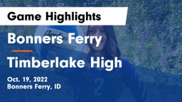 Bonners Ferry  vs Timberlake High Game Highlights - Oct. 19, 2022