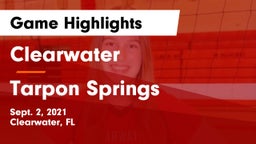 Clearwater  vs Tarpon Springs Game Highlights - Sept. 2, 2021