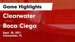 Clearwater  vs Boca Ciega Game Highlights - Sept. 28, 2021