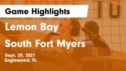 Lemon Bay  vs South Fort Myers Game Highlights - Sept. 25, 2021