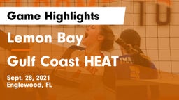 Lemon Bay  vs Gulf Coast HEAT Game Highlights - Sept. 28, 2021