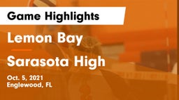 Lemon Bay  vs Sarasota High Game Highlights - Oct. 5, 2021