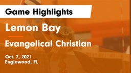 Lemon Bay  vs Evangelical Christian  Game Highlights - Oct. 7, 2021