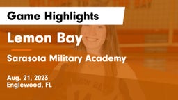 Lemon Bay  vs Sarasota Military Academy  Game Highlights - Aug. 21, 2023