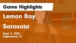 Lemon Bay  vs Sarasota  Game Highlights - Sept. 5, 2023