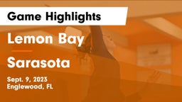 Lemon Bay  vs Sarasota  Game Highlights - Sept. 9, 2023