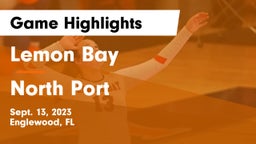 Lemon Bay  vs North Port  Game Highlights - Sept. 13, 2023