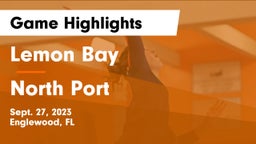 Lemon Bay  vs North Port  Game Highlights - Sept. 27, 2023