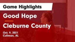 Good Hope  vs Cleburne County Game Highlights - Oct. 9, 2021