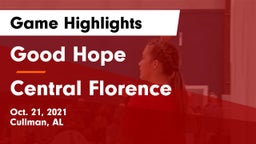 Good Hope  vs Central Florence Game Highlights - Oct. 21, 2021