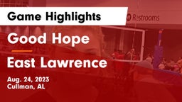 Good Hope  vs East Lawrence Game Highlights - Aug. 24, 2023