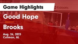 Good Hope  vs Brooks Game Highlights - Aug. 26, 2023