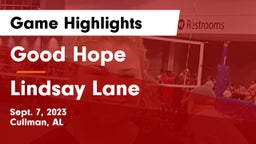 Good Hope  vs Lindsay Lane Game Highlights - Sept. 7, 2023