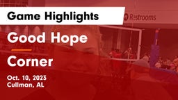 Good Hope  vs Corner Game Highlights - Oct. 10, 2023