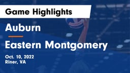 Auburn  vs Eastern Montgomery  Game Highlights - Oct. 10, 2022