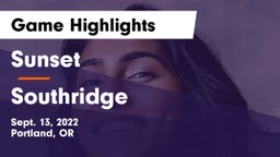 Sunset  vs Southridge  Game Highlights - Sept. 13, 2022