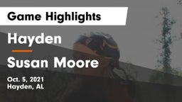 Hayden  vs Susan Moore  Game Highlights - Oct. 5, 2021