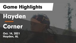 Hayden  vs Corner  Game Highlights - Oct. 14, 2021