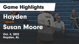 Hayden  vs Susan Moore  Game Highlights - Oct. 4, 2022