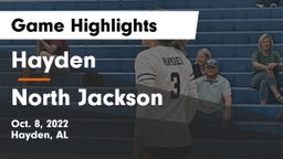 Hayden  vs North Jackson  Game Highlights - Oct. 8, 2022