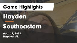 Hayden  vs Southeastern  Game Highlights - Aug. 29, 2023