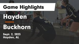 Hayden  vs Buckhorn Game Highlights - Sept. 2, 2023