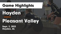 Hayden  vs Pleasant Valley Game Highlights - Sept. 2, 2023
