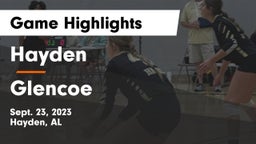 Hayden  vs Glencoe Game Highlights - Sept. 23, 2023