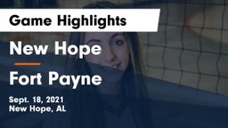 New Hope  vs Fort Payne  Game Highlights - Sept. 18, 2021