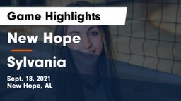 New Hope  vs Sylvania  Game Highlights - Sept. 18, 2021