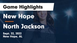New Hope  vs North Jackson Game Highlights - Sept. 22, 2022