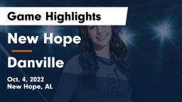 New Hope  vs Danville  Game Highlights - Oct. 4, 2022