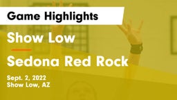 Show Low  vs Sedona Red Rock  Game Highlights - Sept. 2, 2022