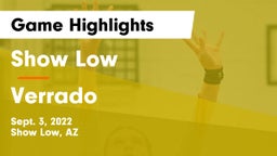 Show Low  vs Verrado  Game Highlights - Sept. 3, 2022