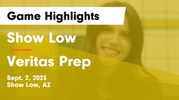 Show Low  vs Veritas Prep  Game Highlights - Sept. 2, 2023