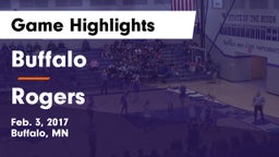 Buffalo  vs Rogers  Game Highlights - Feb. 3, 2017