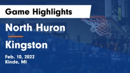 North Huron  vs Kingston  Game Highlights - Feb. 10, 2022