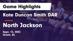 Kate Duncan Smith DAR  vs North Jackson  Game Highlights - Sept. 13, 2022