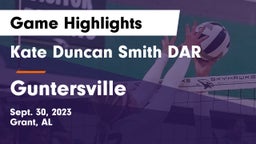 Kate Duncan Smith DAR  vs Guntersville  Game Highlights - Sept. 30, 2023