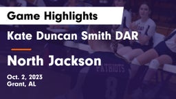 Kate Duncan Smith DAR  vs North Jackson  Game Highlights - Oct. 2, 2023