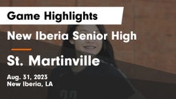 New Iberia Senior High vs St. Martinville  Game Highlights - Aug. 31, 2023