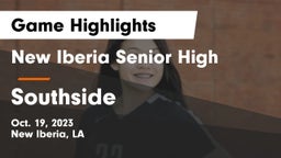 New Iberia Senior High vs Southside  Game Highlights - Oct. 19, 2023
