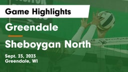 Greendale  vs Sheboygan North  Game Highlights - Sept. 23, 2023