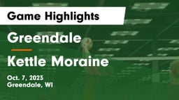 Greendale  vs Kettle Moraine  Game Highlights - Oct. 7, 2023