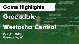 Greendale  vs Westosha Central  Game Highlights - Oct. 21, 2023