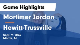 Mortimer Jordan  vs Hewitt-Trussville  Game Highlights - Sept. 9, 2023