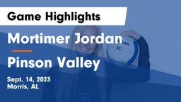 Mortimer Jordan  vs Pinson Valley  Game Highlights - Sept. 14, 2023