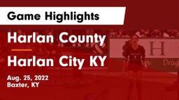 Harlan County  vs Harlan City KY Game Highlights - Aug. 25, 2022