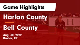 Harlan County  vs Bell County  Game Highlights - Aug. 30, 2022