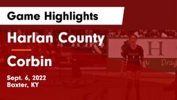 Harlan County  vs Corbin  Game Highlights - Sept. 6, 2022